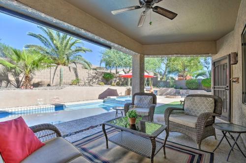 Hot Tub and Fire Pit Mtn-View Mesa Home! in Apache Junction