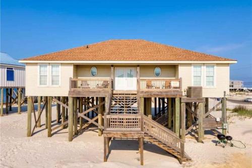 Treasure Island in Dauphin Island, USA