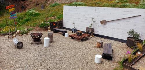 Tinyhouse Boyeruca Lodge. Maravillosas vistas de Bosque, Mar y Cielo