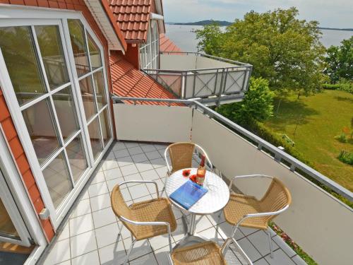 Villa Vilmblick - Wohnung 23 mit Meerblick-Balkon 185m von Dorfstraße entfernt