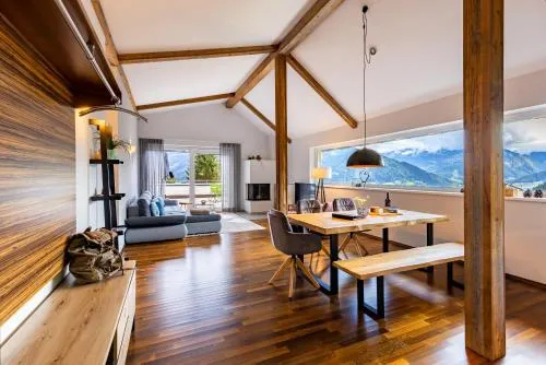 der Sonnberg Alpinlodges - Apartments mit Seeblick, privater Sauna und Self Check-In in Zell am See, Österreich