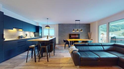 Spacious apartment - beautiful terrace with view, Leukerbad (zdjęcie 10)