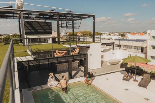 Caleta Hostel Rooftop & Pool, Cancún