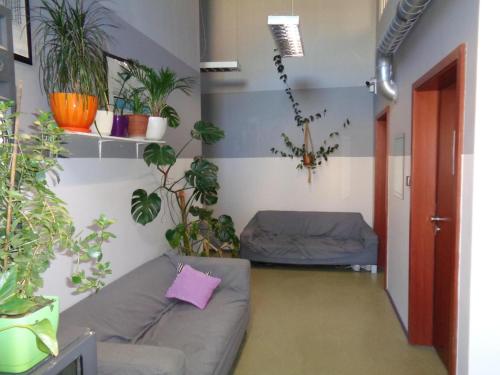 Lobby, GO Hostel Rewolucji in Lodz