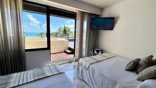 Xcanan Loft On Park Royal, the best area in Cancún right on the beach, Cancún (zdjęcie 9)