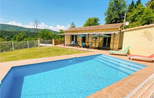 Stunning Home In Molires-sur-cze With 2 Bedrooms, Wifi And Outdoor Swimming Pool - Location saisonnière - Molières-sur-Cèze