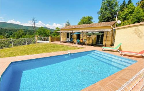 Amazing Home In Molières-Sur-Cèze gîte à louer Robiac-Rochessadoule