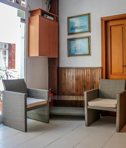 Lobby, Mirtos Hotel in Ierapetra