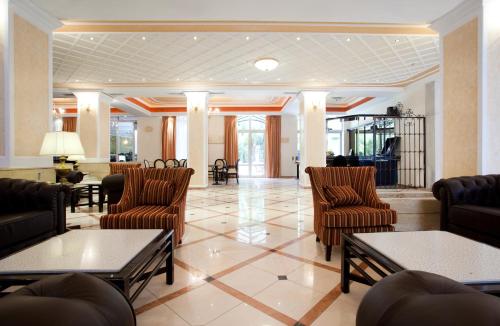 Lobby, Achillion Palace Hotel in Crete Island
