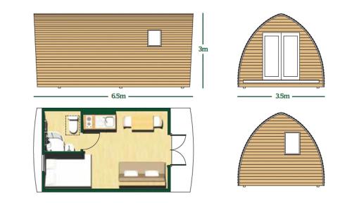 Loch Shin Glamping Pods 2