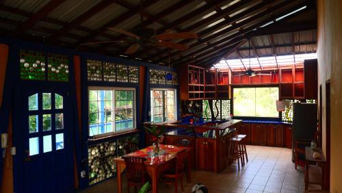 köök, Tesoro Escondido Ecolodge Cabinas in Bocas del Toro