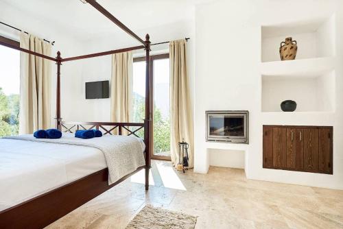 Exclusive Luxury Villa South Facing Vista De Muntanya 6 Bedrooms A Few Minutes Drive To The Beach San Jose
