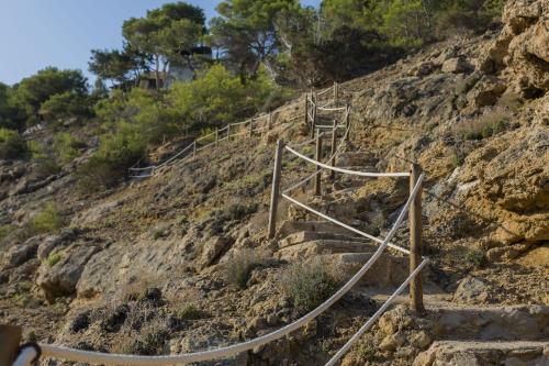 Amazing Ibiza Villa Can Icarus 6 Bedrooms Perched On a Cliff Overlooking the Beach of Cala Moli San Jose