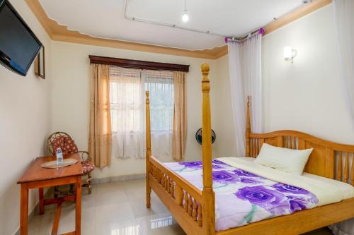 1 double bed