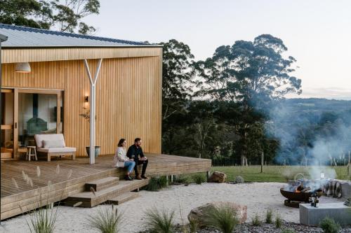 A szálláshely kívülről, Upland Farm Luxury Cabins, Denmark Western Australia in Denmark