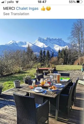 Chalet Ingas in Troistorrents, Schweiz