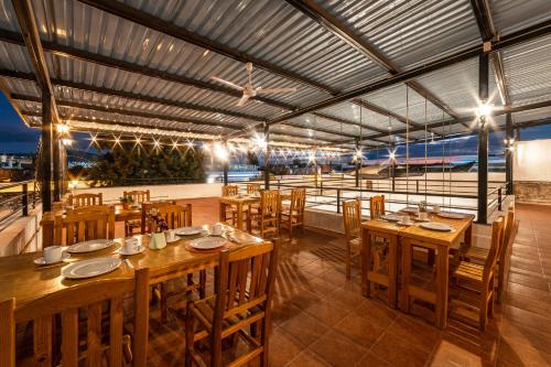 Restaurant, Hotel Meson de Isabel in Queretaro
