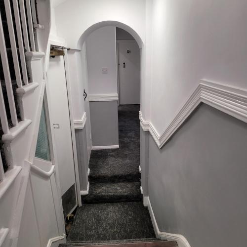 Entrance, Argyle Square Hotel in Kings Cross St. Pancras