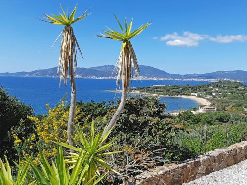 Les Terrasses du Pano - 76 m2 au calme - Jardin - Barbecue - Transats - Pleine vue mer - Wifi Fibre