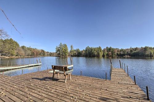 Retro Rhinelander Lake Retreat with Fire Pit!