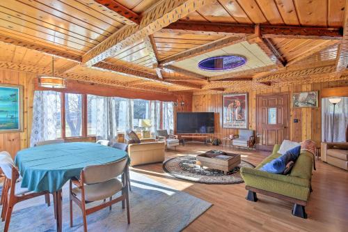 Retro Rhinelander Lake Retreat with Fire Pit!