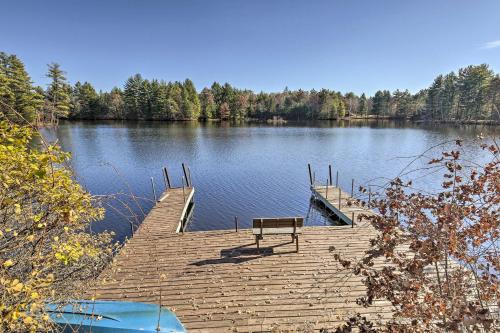 Retro Rhinelander Lake Retreat with Fire Pit!