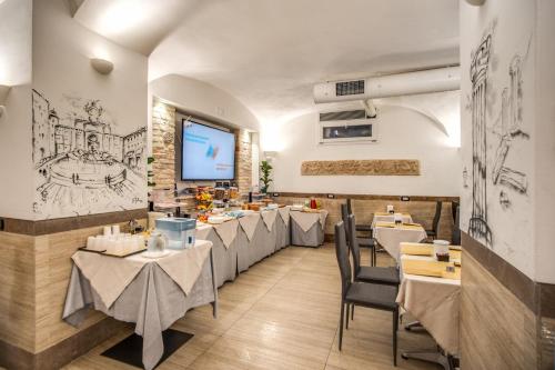 Mat og drikke, Hotel Centro Cavour in Roma