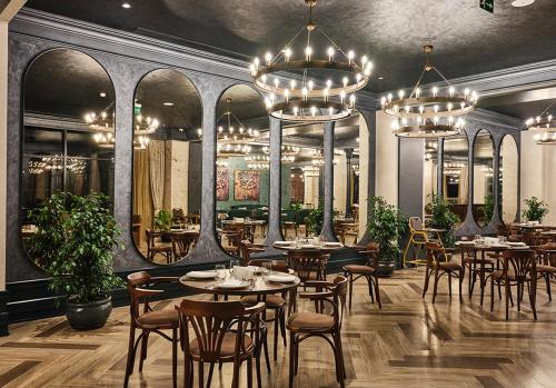 Restaurante, Basqal Resort & SPA in Ağsu