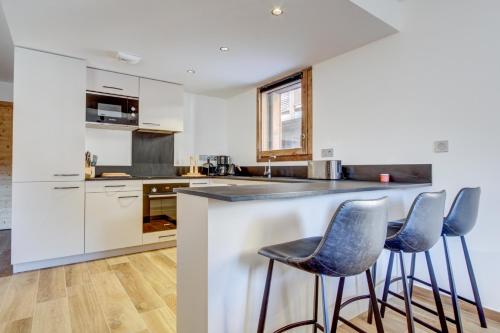 Kitchen, Echo du Pleney B101 in Pied de la Plagne