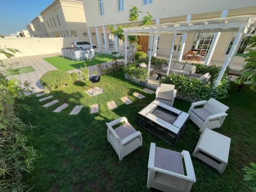 Villa near Lusial stadium