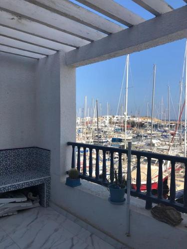 Monastir Un bel appartement avec vue sur le port