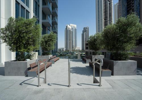 Näkymä ulkoa, Nasma Luxury Stays - The Grand, Dubai Creek Harbour in Dubai Festival City