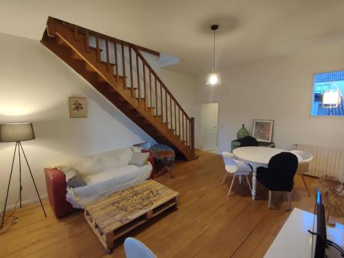 Grand duplex, 2 chambres, cœur historique Cahors - Location saisonnière - Cahors