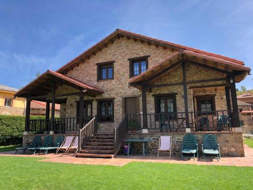 Viesnīcas āriene, Casa de turismo rural San Martín de valdetuejar (Casa de turismo rural San Martin de valdetuejar) in Valderrueda