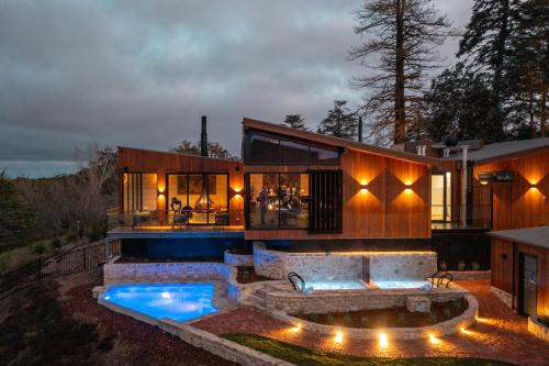 A szálláshely kívülről, Sequoia Lodge in Adelaide Hills