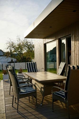 陽台/露台, Domki przy Ogrodach in 戈薩科維斯茲德魯伊