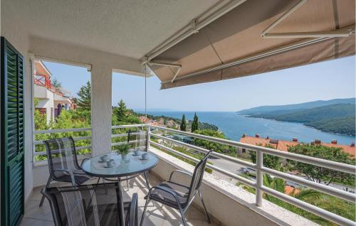 Beautiful Apartment In Rabac With 1 Bedrooms And Wifi