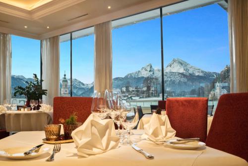ห้องอาหาร, Hotel EDELWEISS Berchtesgaden Superior in เบิร์ชเทสการ์เดน