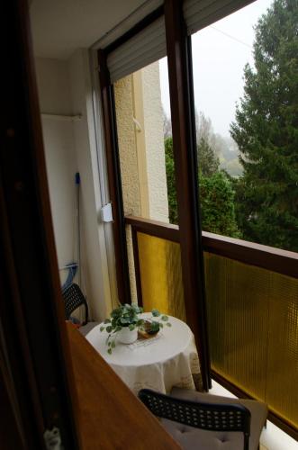 balkon/taras, Kovács apartman Harkány (Kovacs apartman Harkany) in Harkany