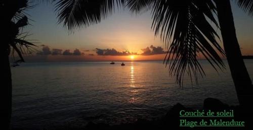 Beach, Villa Campeche in Bouillante