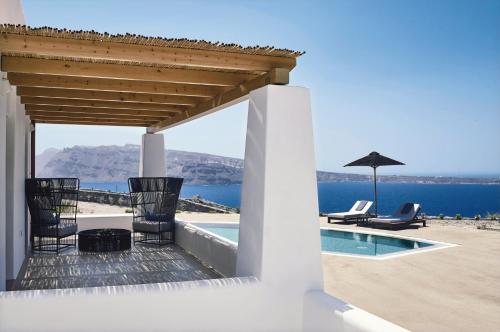 Ilios Pool Villa with Sunset & Sea View