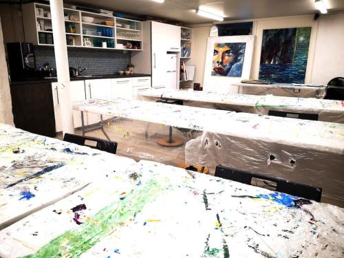 The workshop in senter