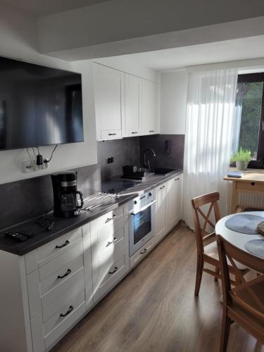 廚房, Villa Pinia in 戈薩科維斯茲德魯伊