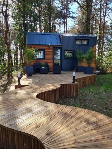 Agréable tiny house au cœur des châteaux