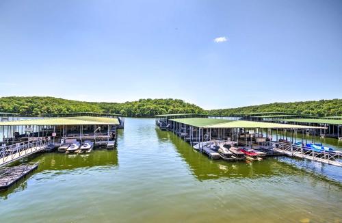 Lakefront Osage Beach Condo Balcony and Pool Access