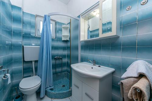 ห้องน้ำ, Apartments by the sea Gradac, Makarska - 20041 in กราแดค