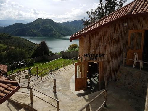 Výhled, Kivu Macheo eco-lodge in Kibuye