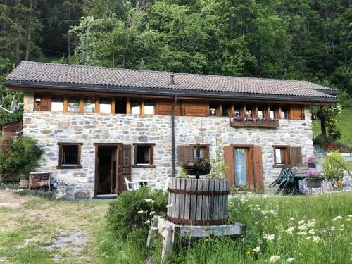 A l'orée du bisse in Anzère, Schweiz