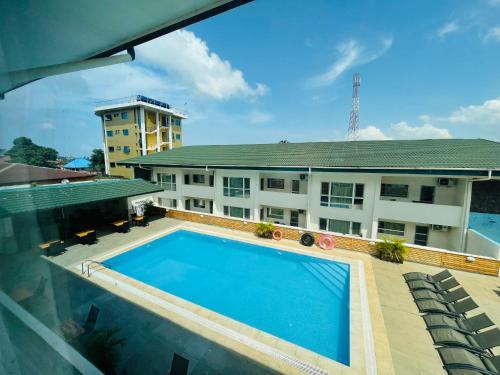 Utsikt, New Brookfields Hotel in Freetown