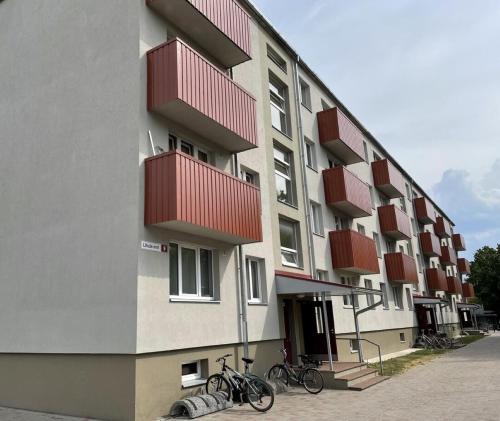 A szálláshely kívülről, Keskuse apartment with a balcony in Haapsalu